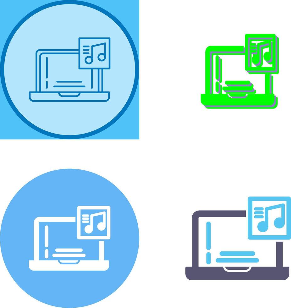 Music Icon Design vector
