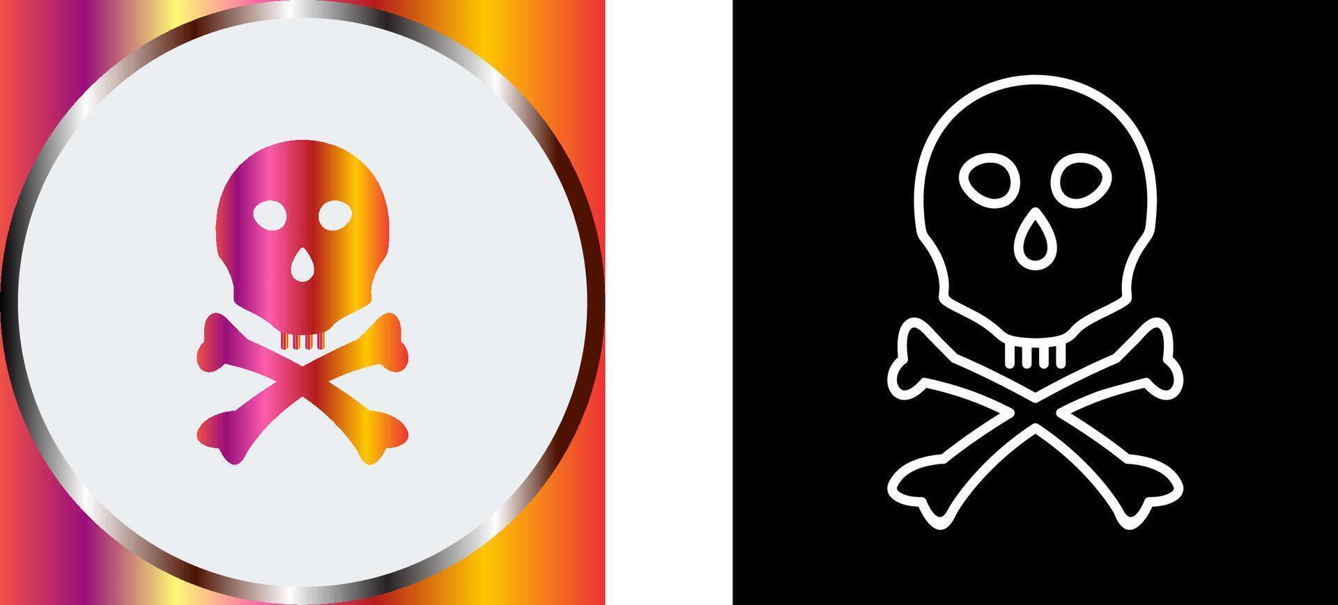 Death Sign Icon Design vector