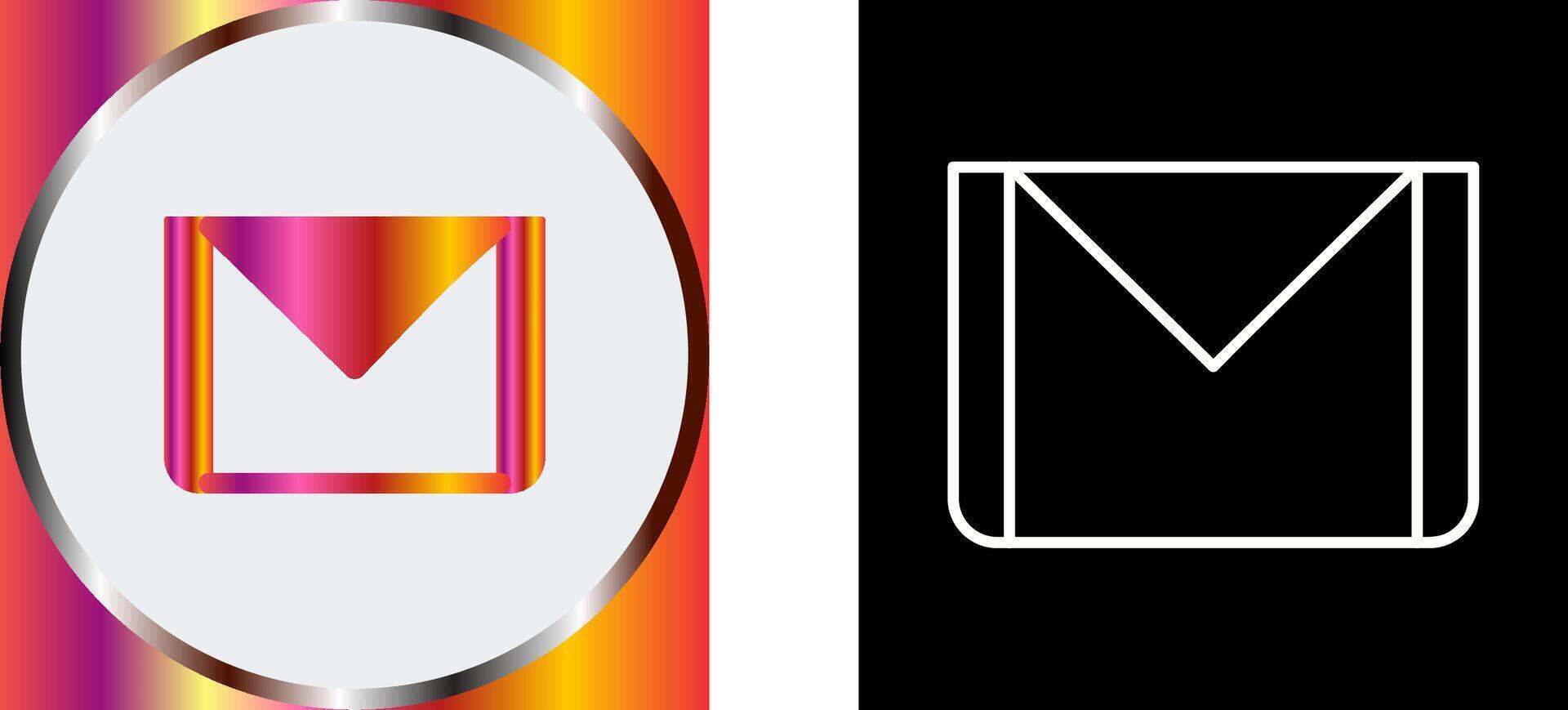 Unique Email Icon Design vector