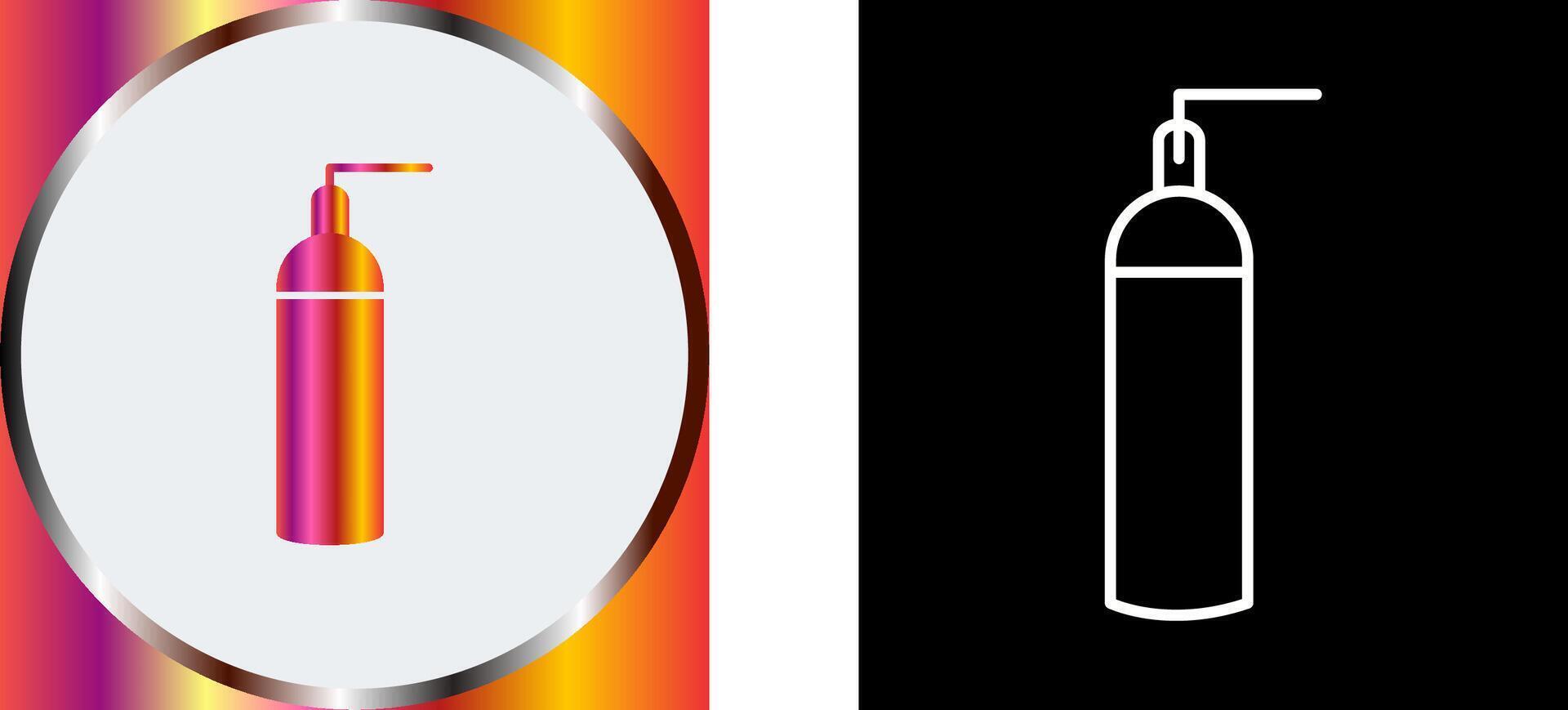 Unique Oxygen Tanks Icon Design vector