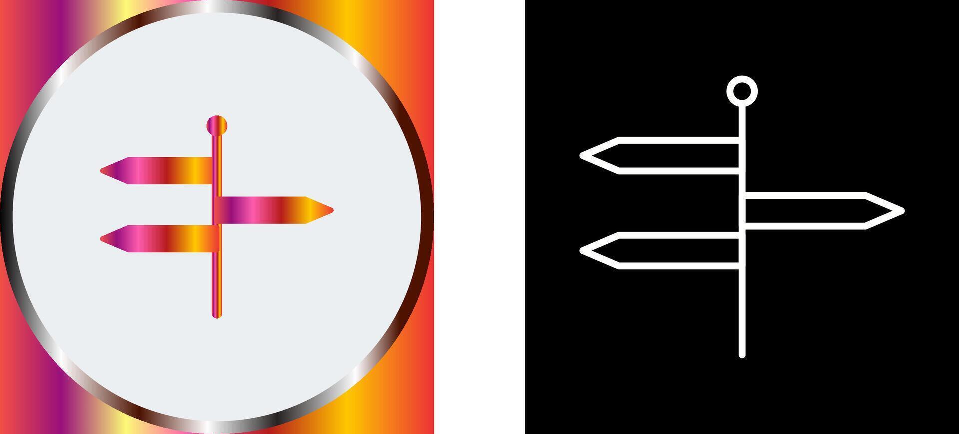Directions Icon Design vector
