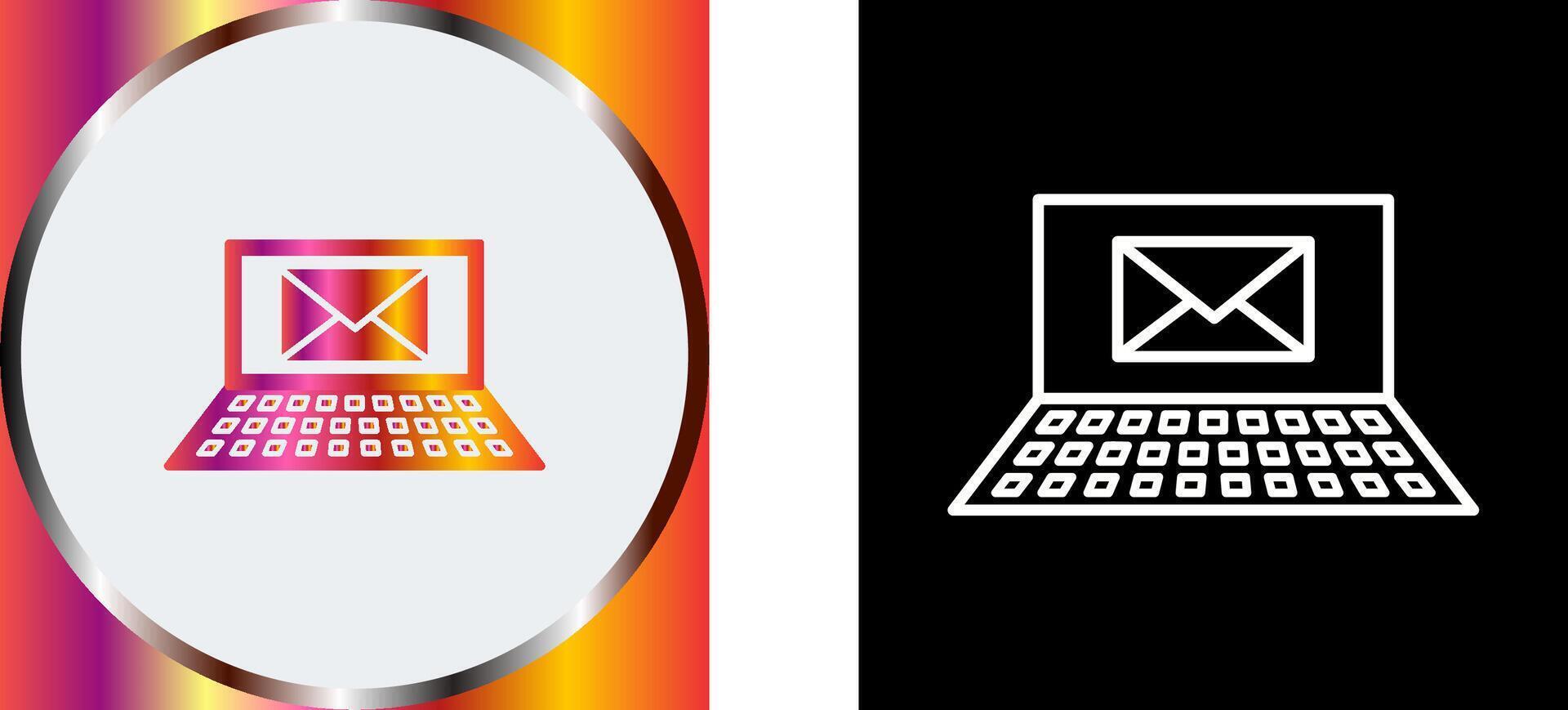 Unique Emails Icon Design vector