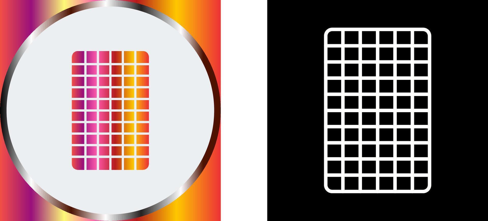 Card Backwards Icon Design vector