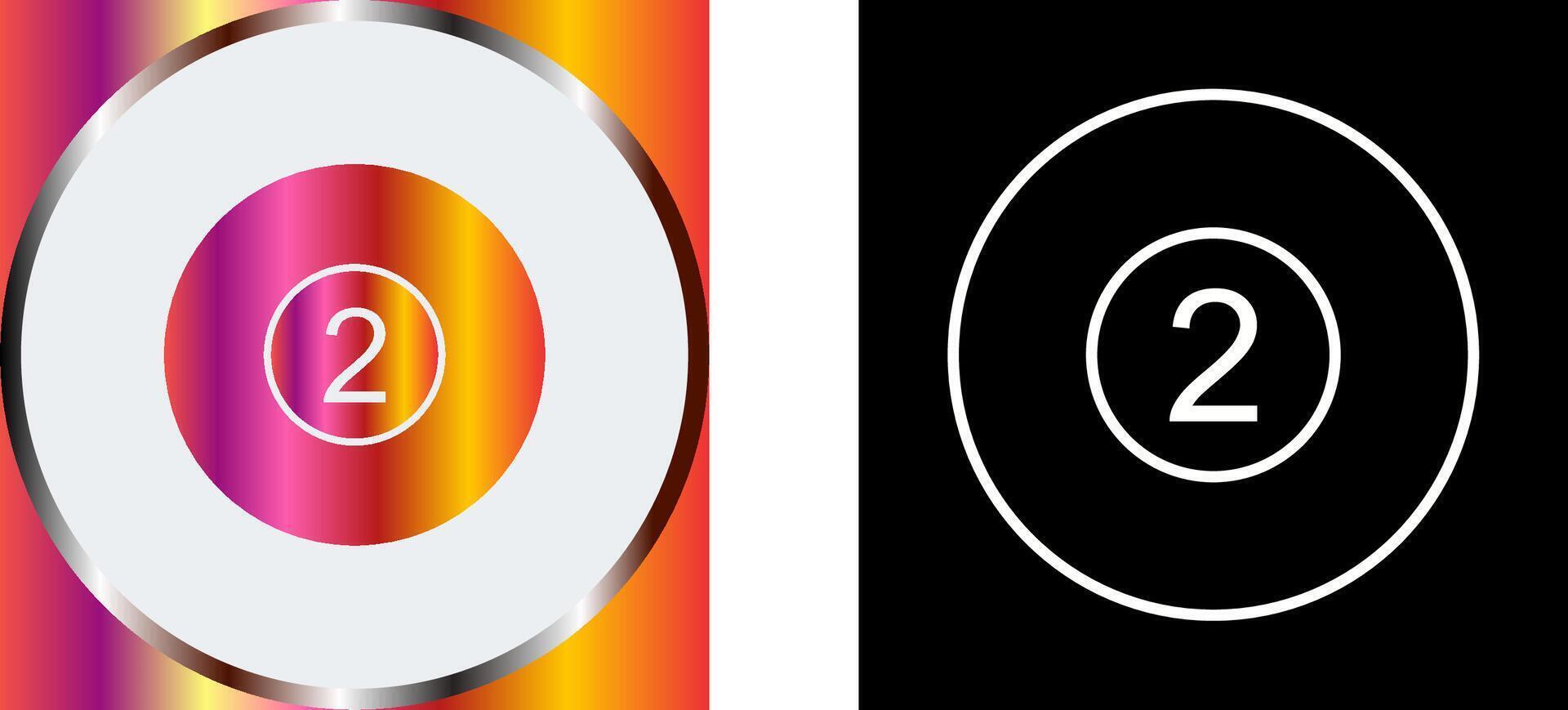 Pool Ball Icon Design vector