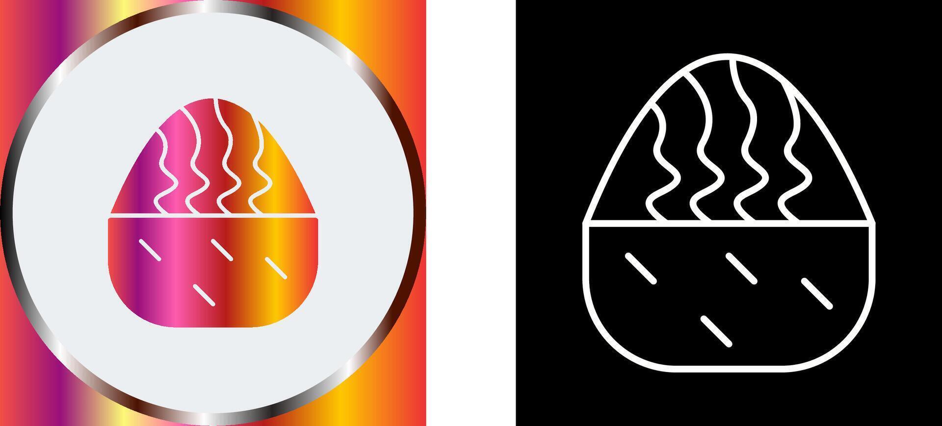 Cream Muffin Icon Design vector