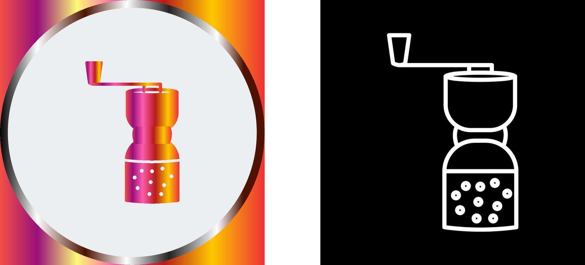 Coffee Grinder Icon Design vector
