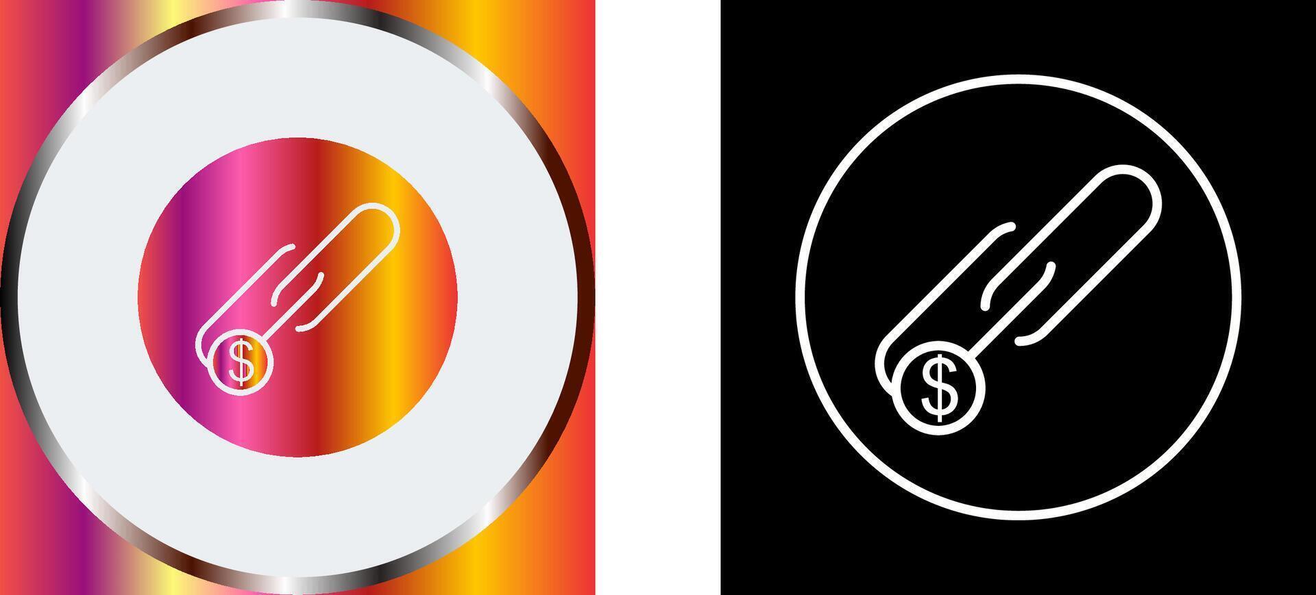 Unique Link Sales Icon Design vector