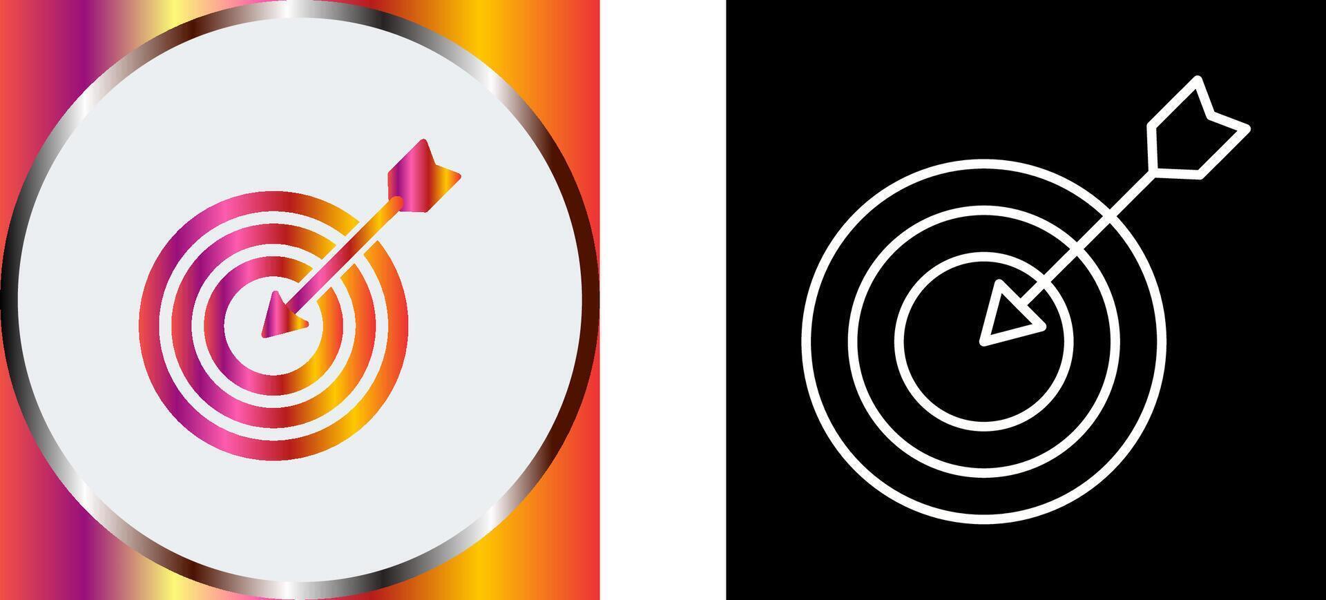 Goal Icon Design vector