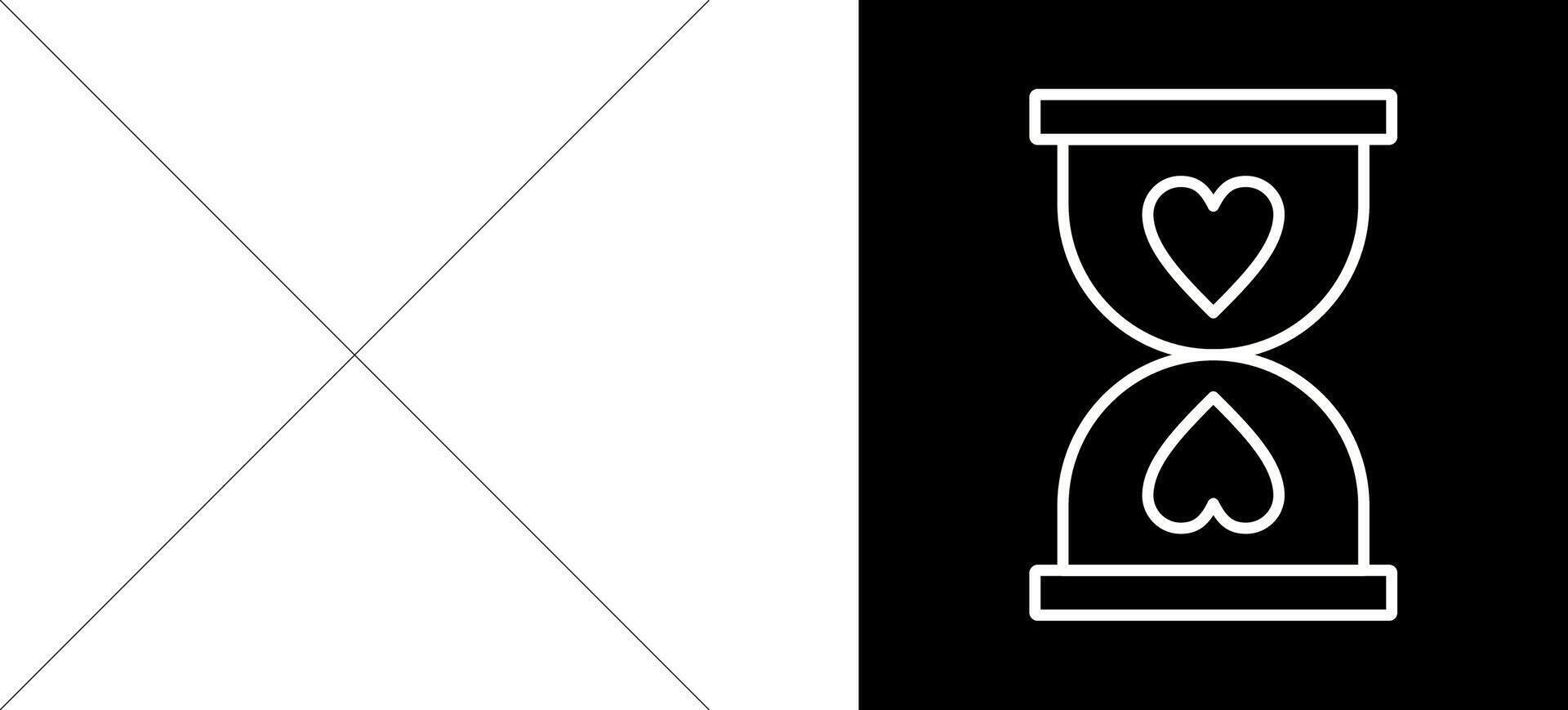 Hourglass Icon Design vector