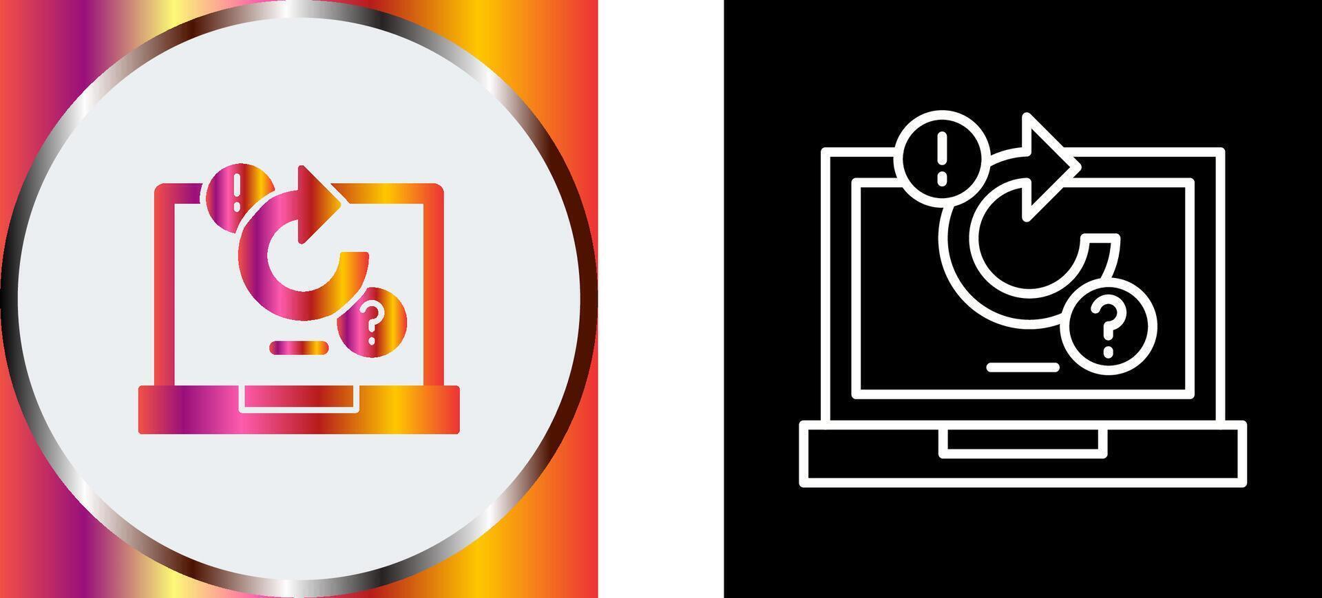 Problem solving Icon Design vector