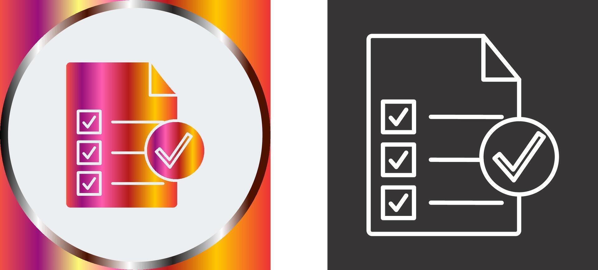 Approal Icon Design vector