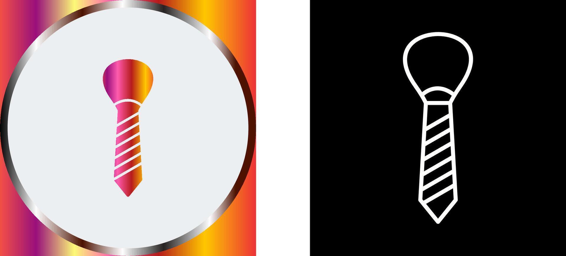 Tie Icon Design vector