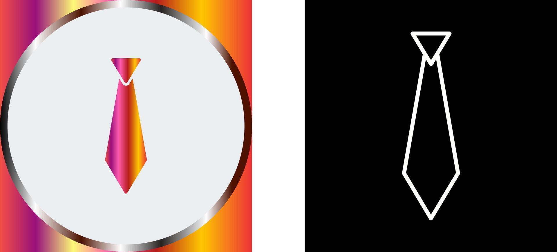 Tie Icon Design vector