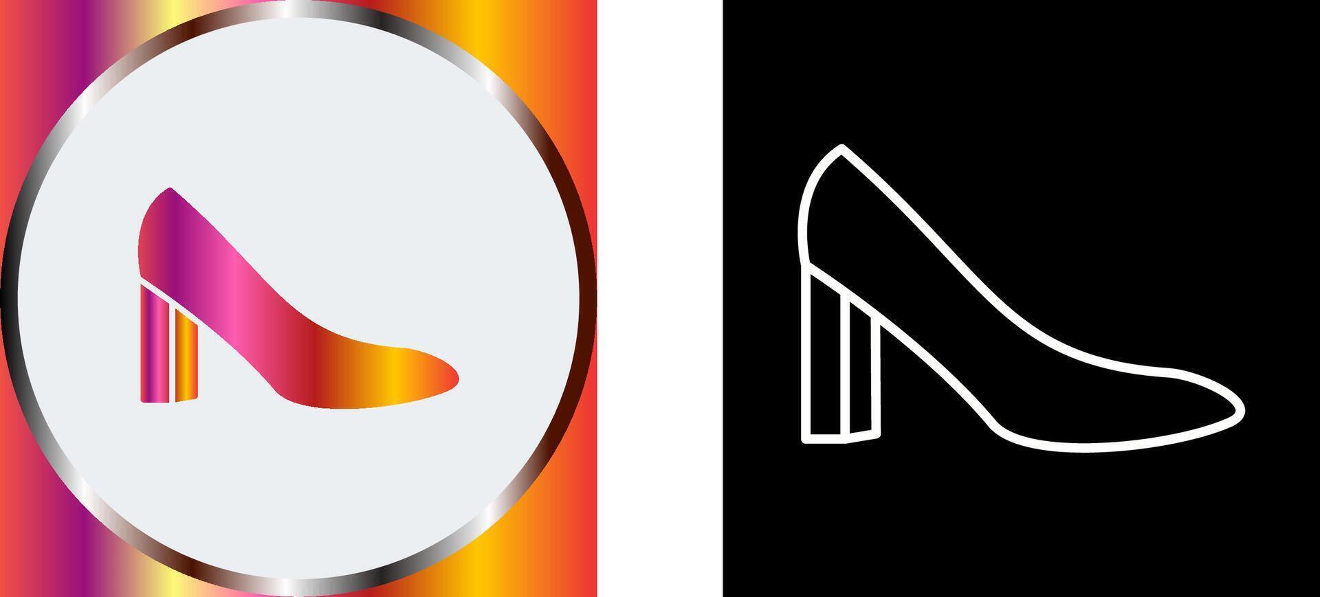 Heels Icon Design vector