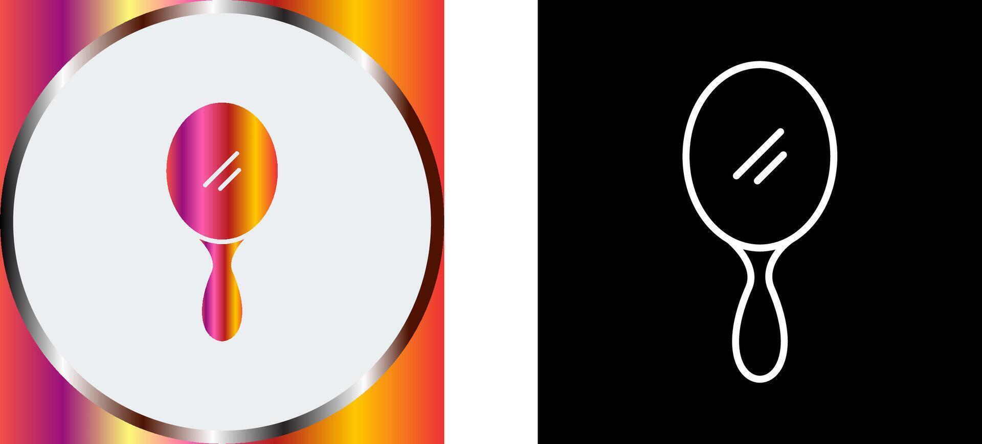 Mirror Icon Design vector