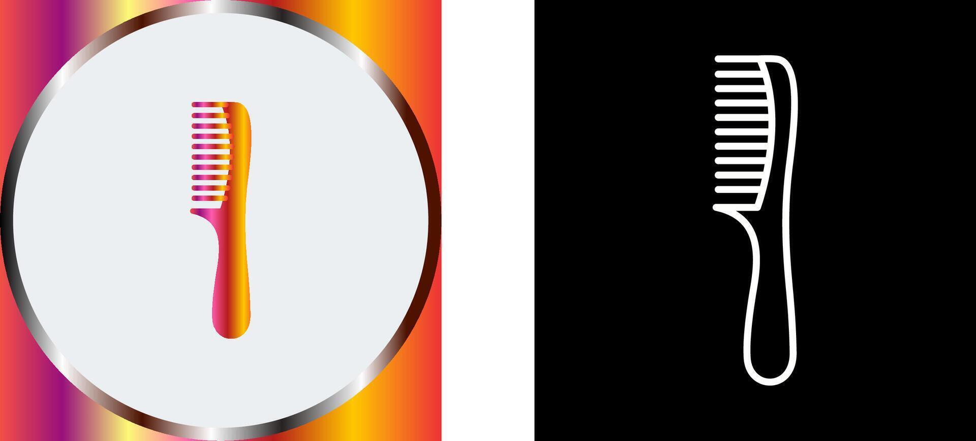 Comb Icon Design vector
