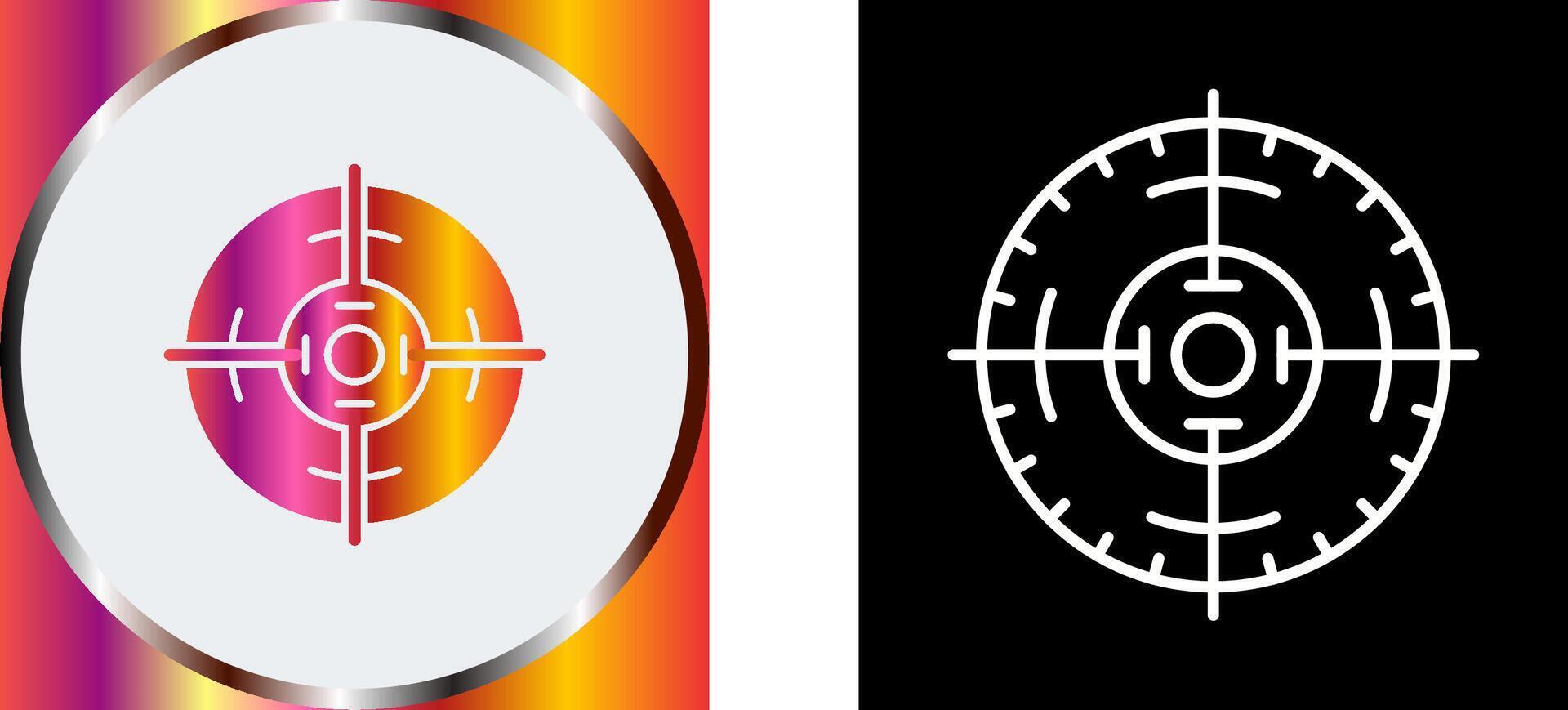 Target Icon Design vector
