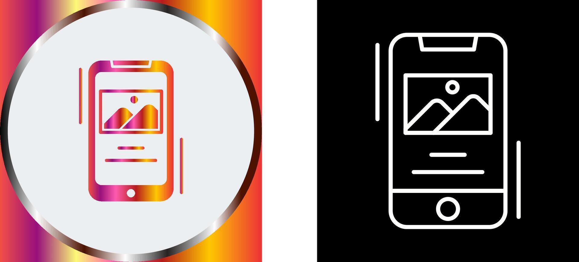 Gallery Icon Design vector