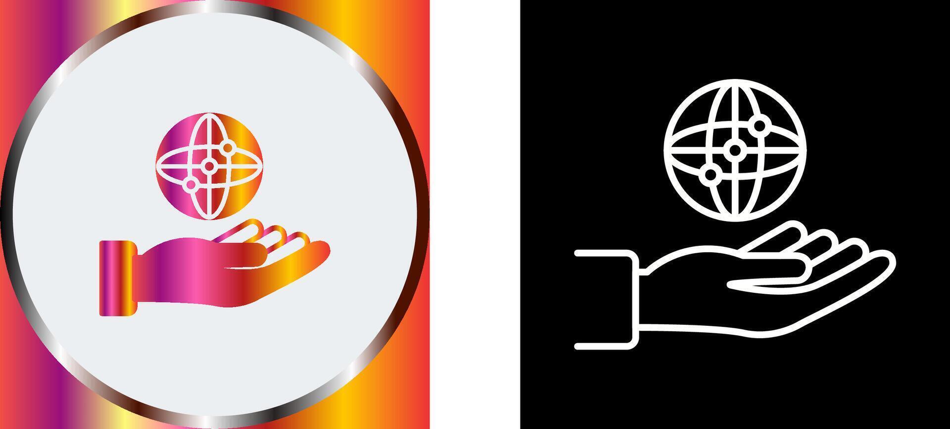 Network Management Icon Design vector