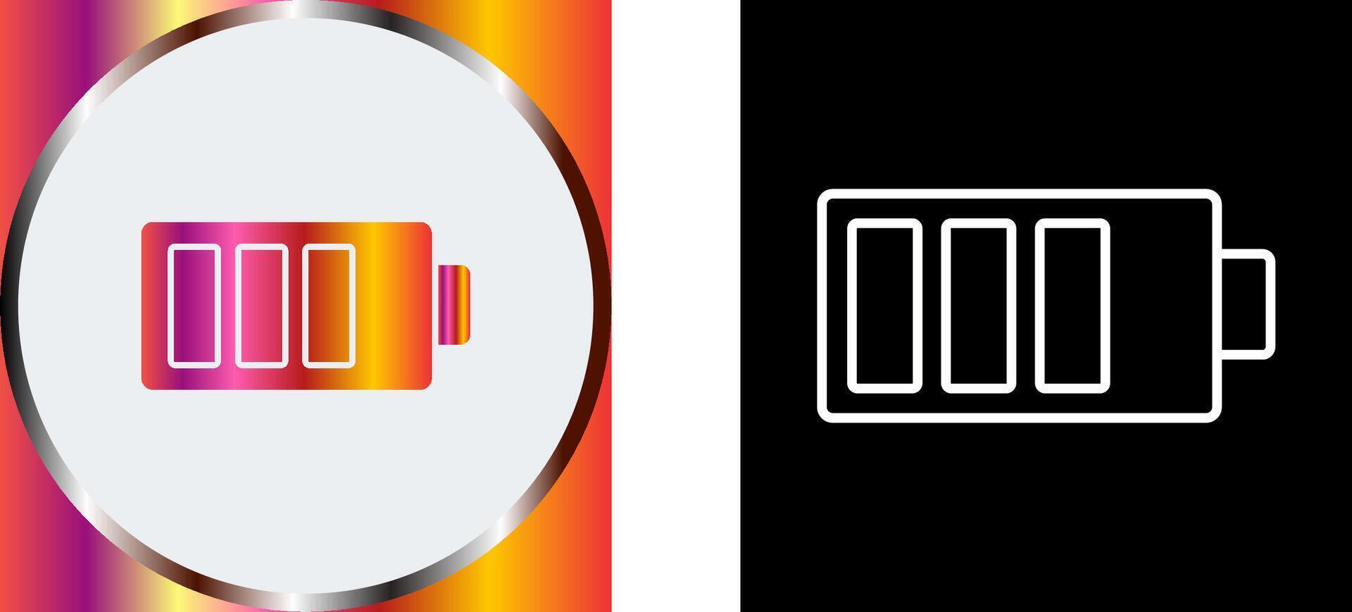 Charging Icon Design vector