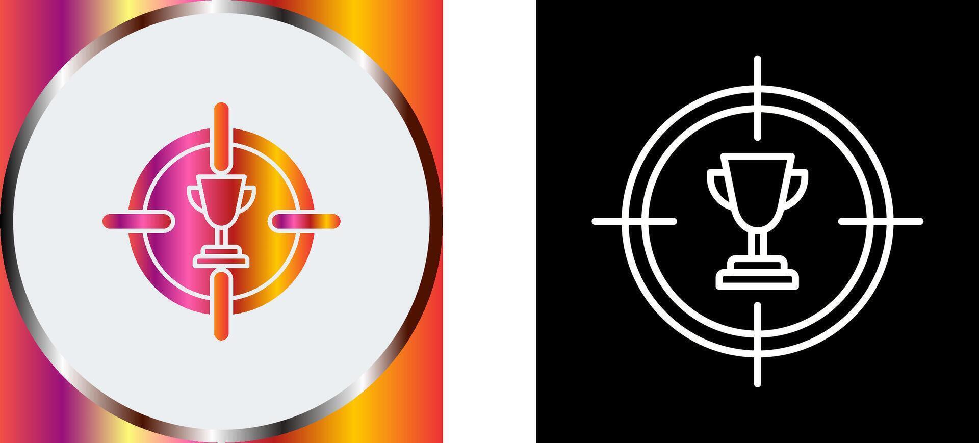 Target Icon Design vector