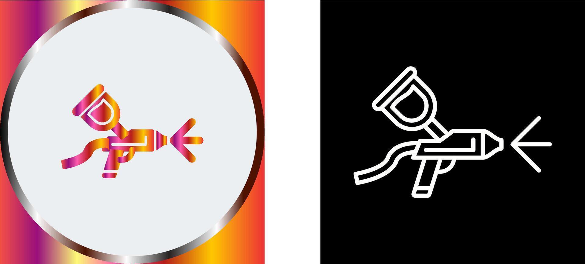 Airbrush Icon Design vector