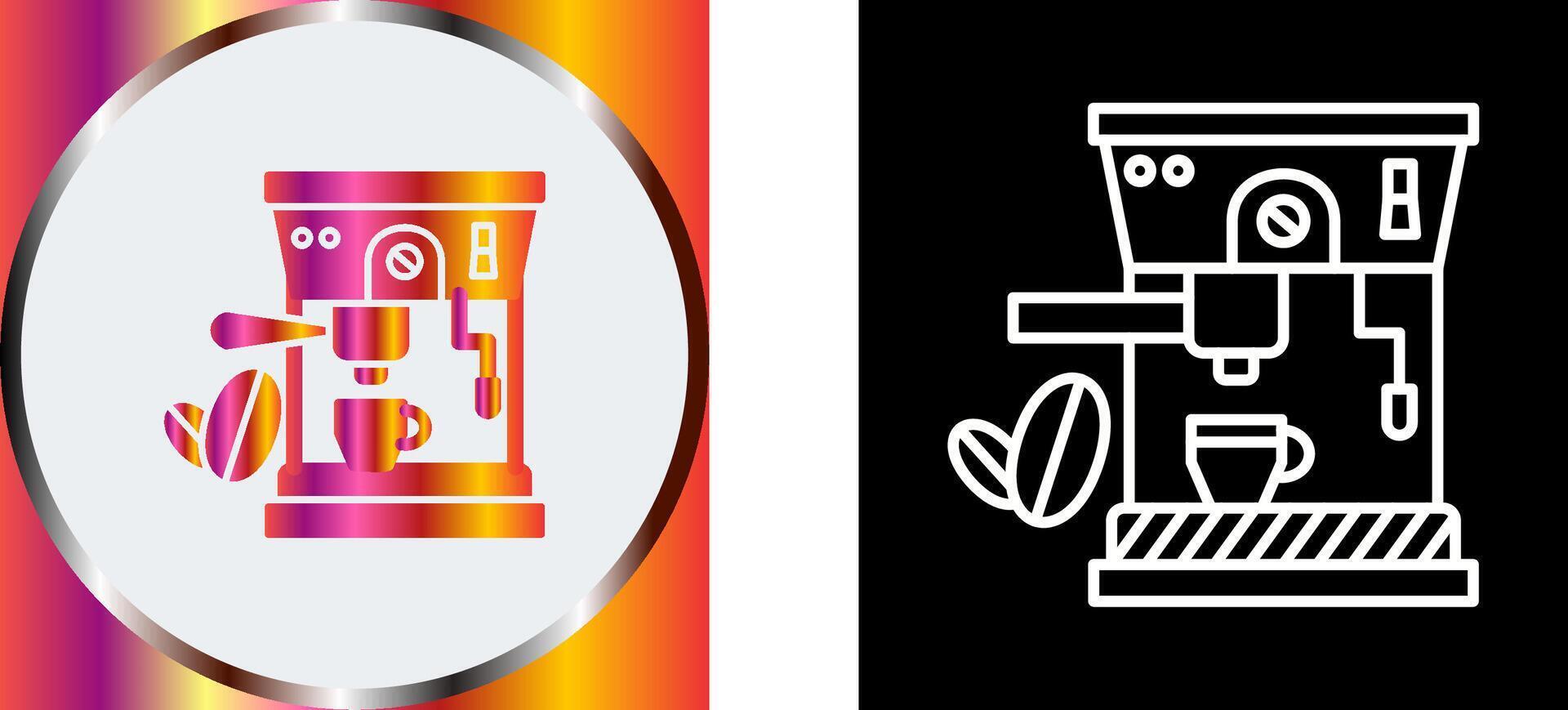 Coffee Machine Icon Design vector
