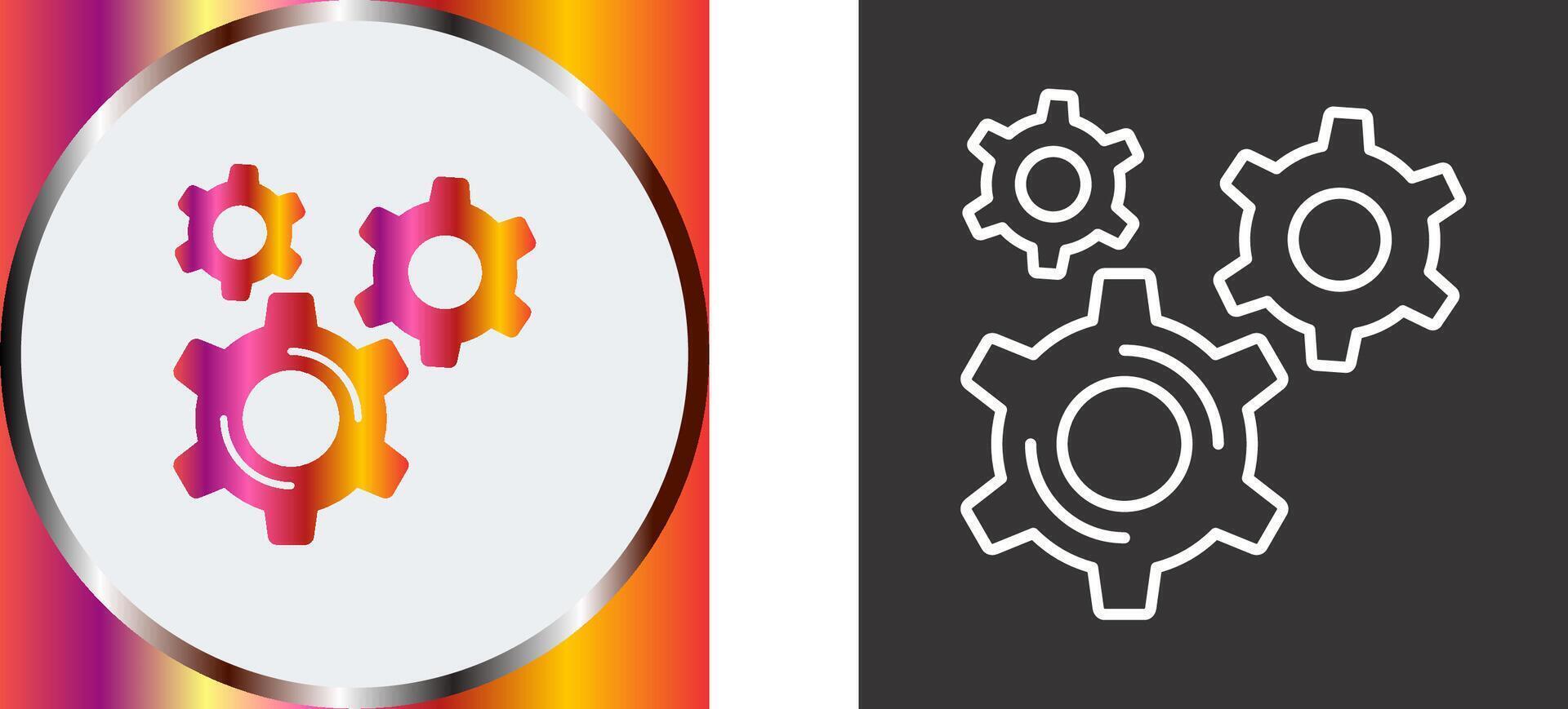 Gear Icon Design vector