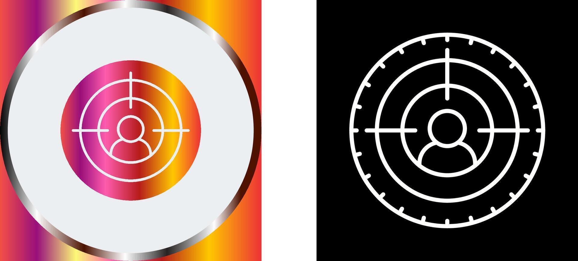 Goal Icon Design vector