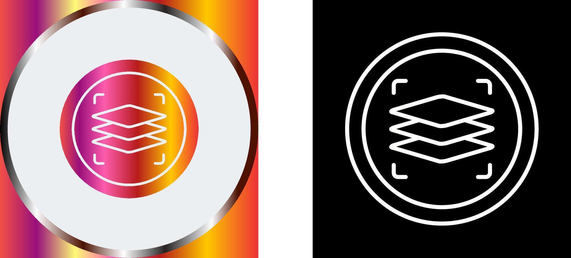 Layers Icon Design vector