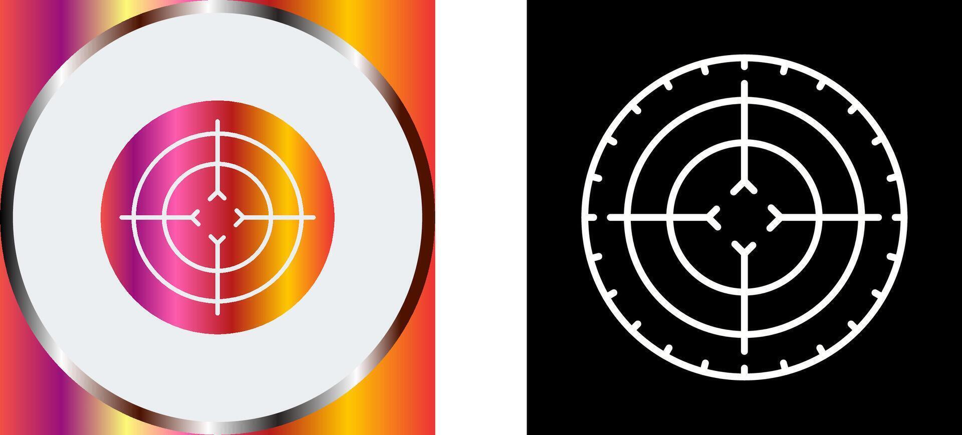 Target Icon Design vector