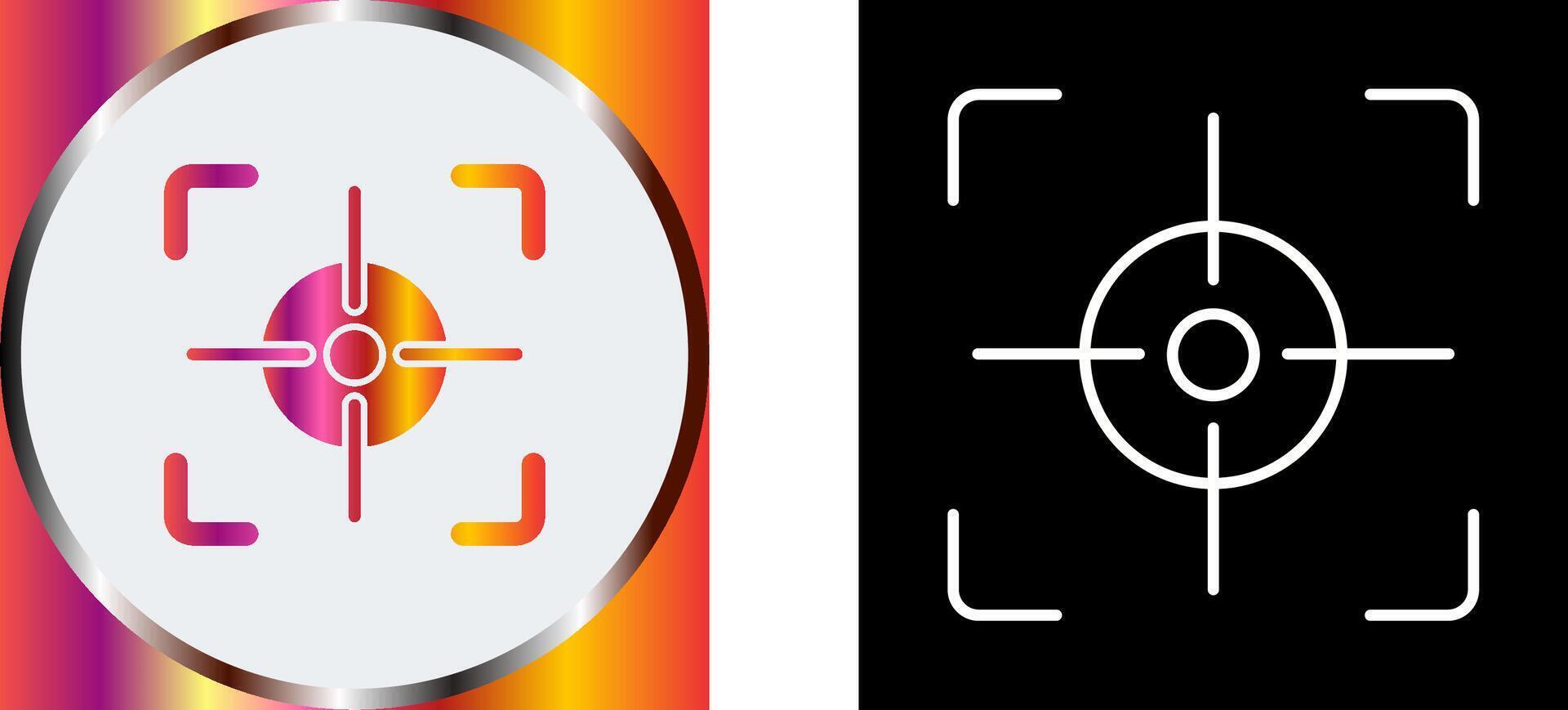 Hanger and Magnifying Glass Icon vector