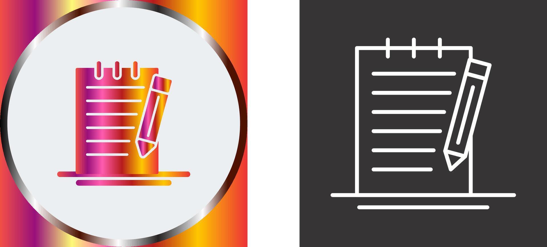 Check Up List Icon Design vector