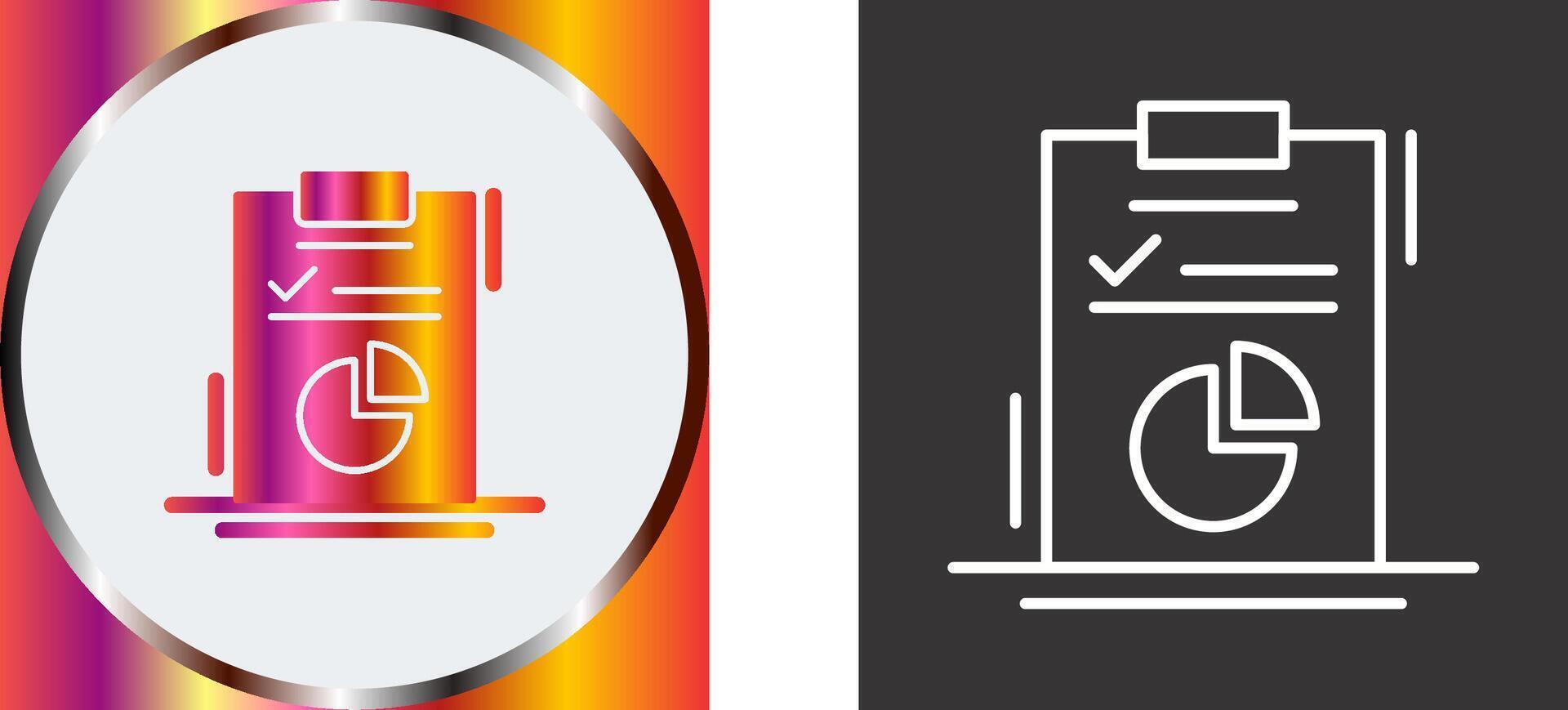 Diagram Icon Design vector