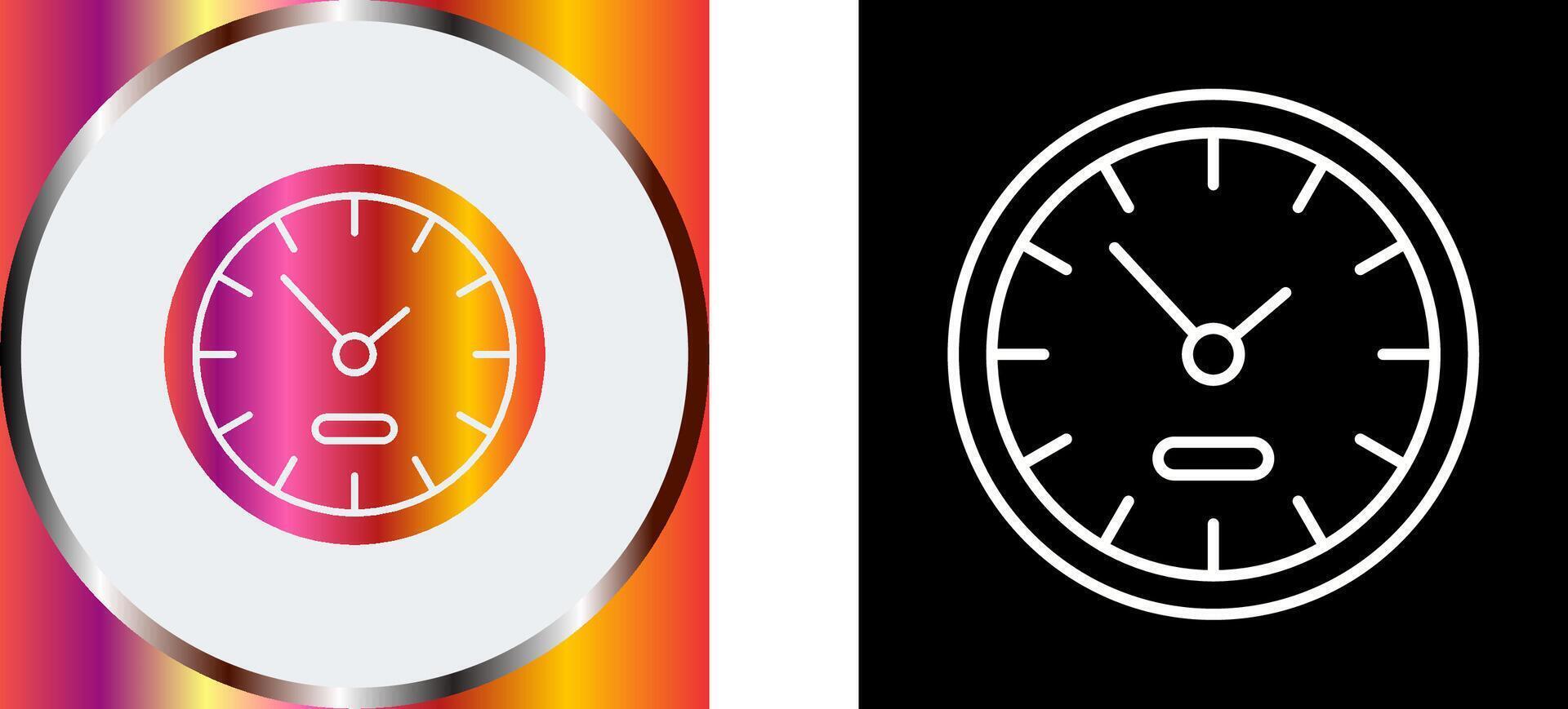 Clock Icon Design vector