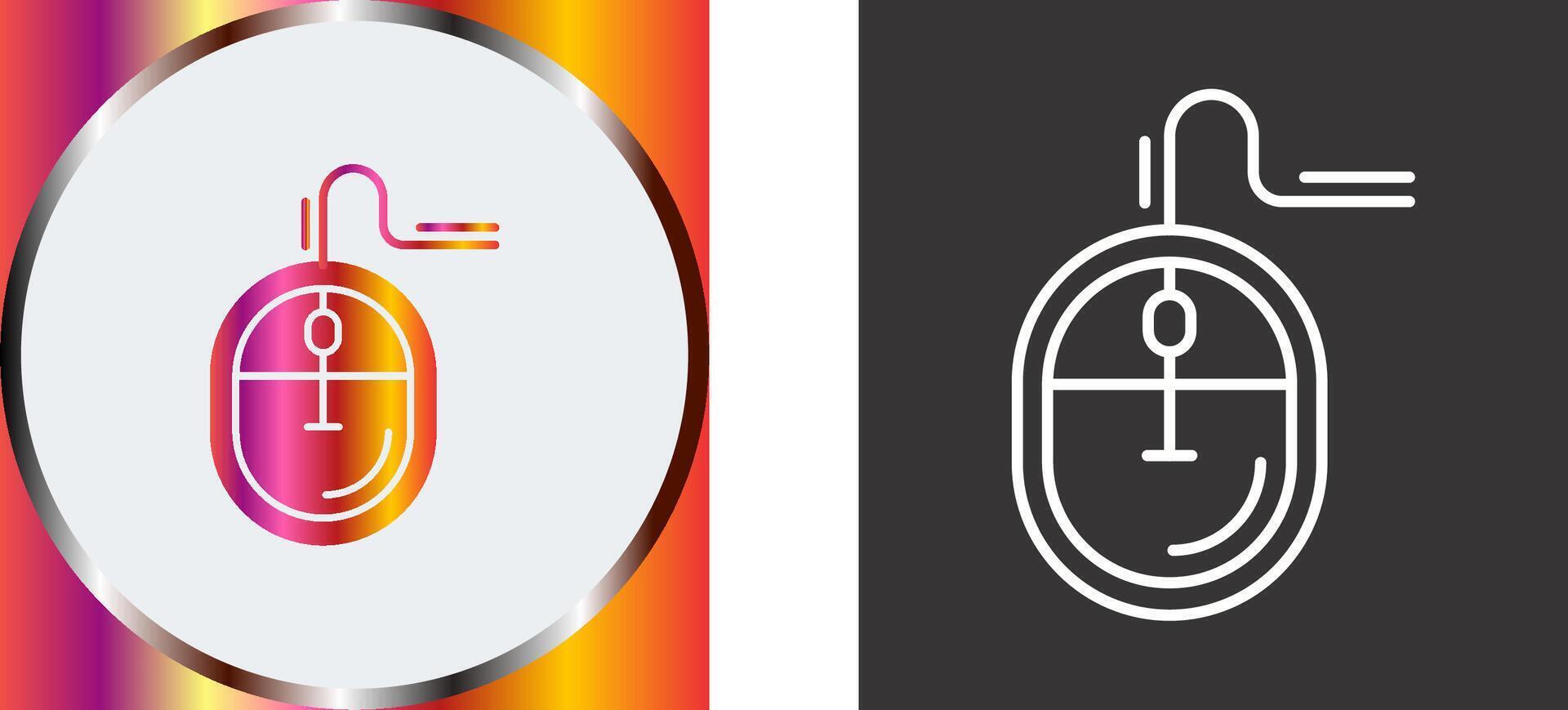Mouse Icon Design vector