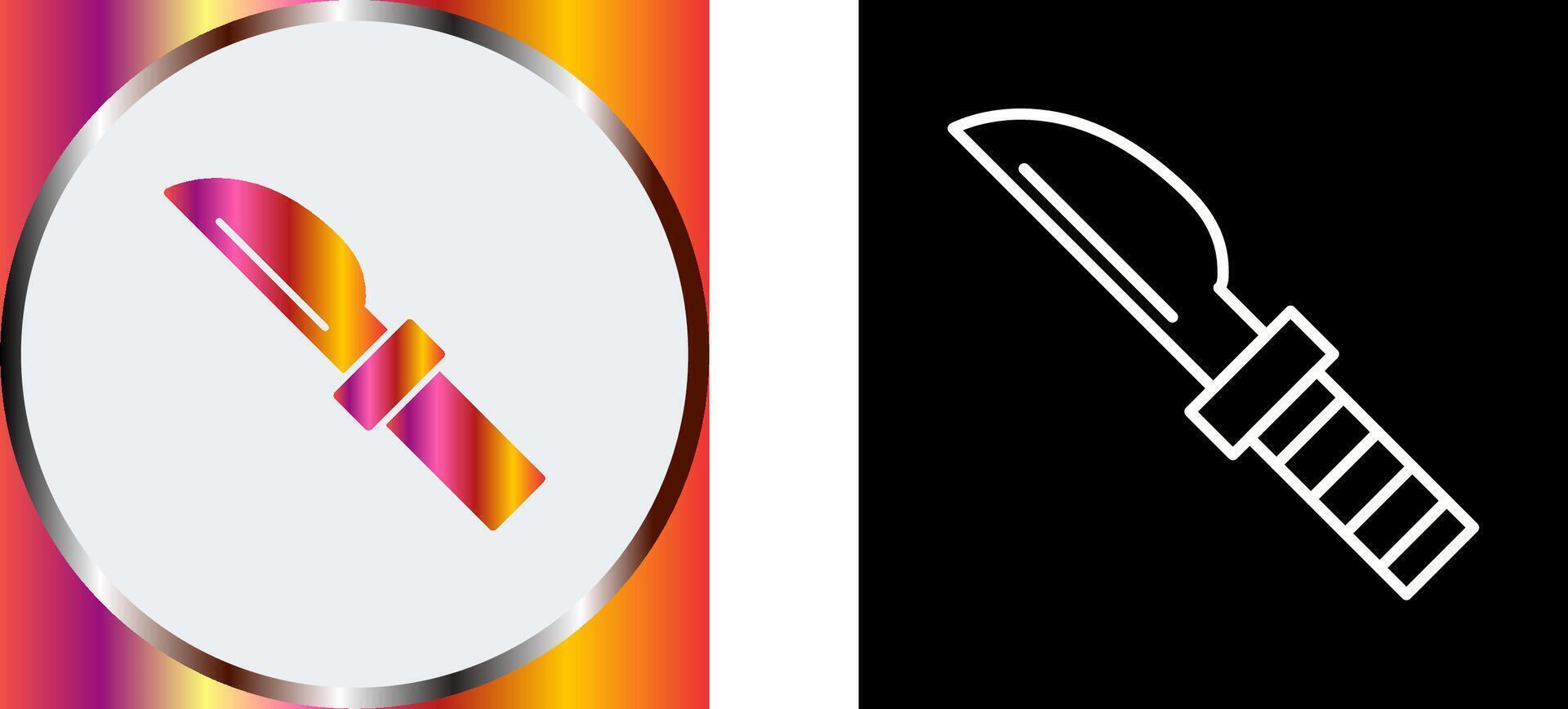 Knife Icon Design vector