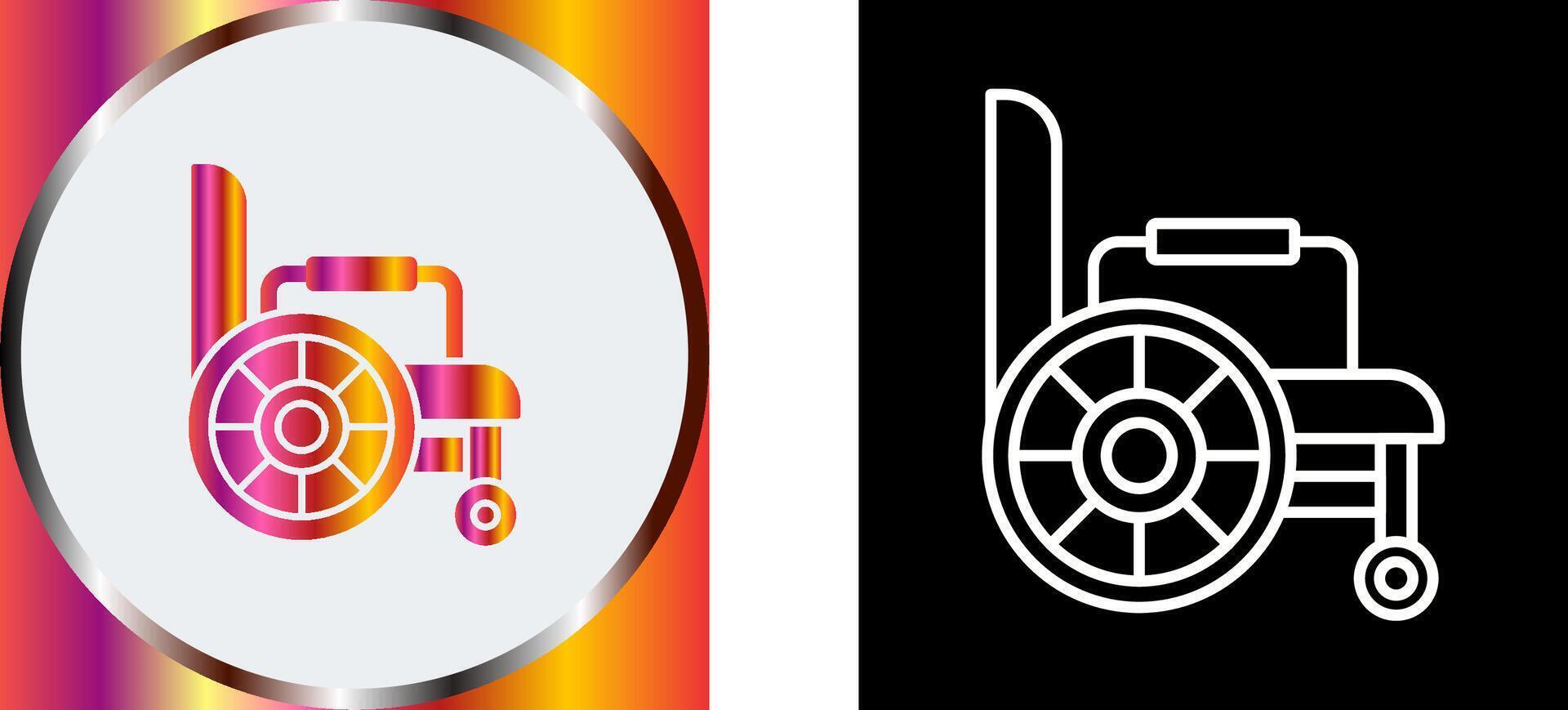 Wheelchair Icon Design vector