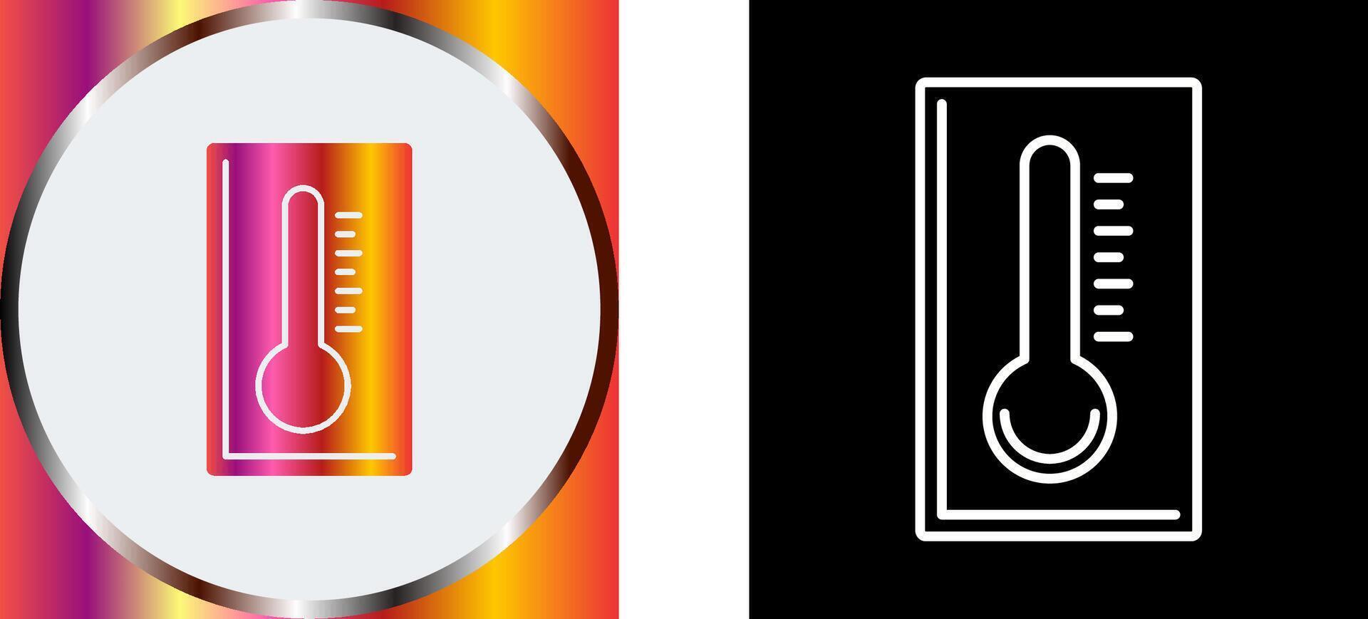 Thermometer Icon Design vector