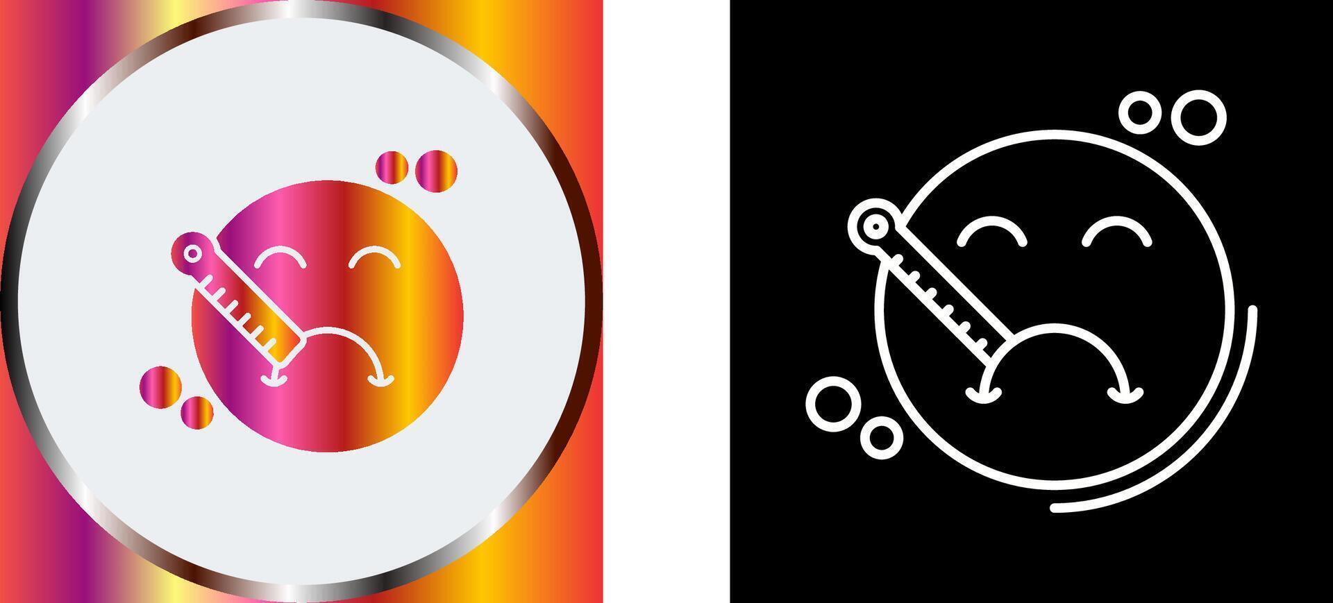 Sick Icon Design vector