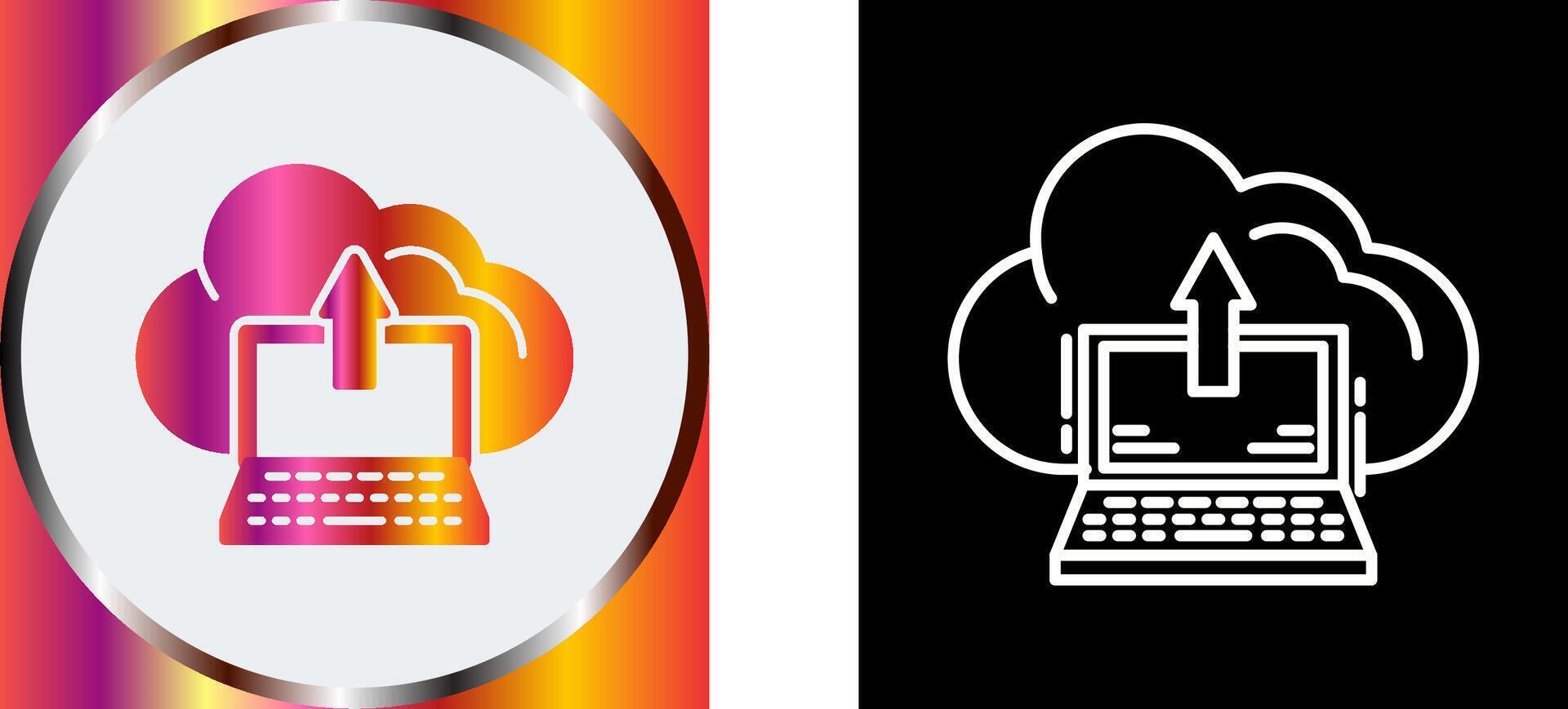 Backup Icon Design vector