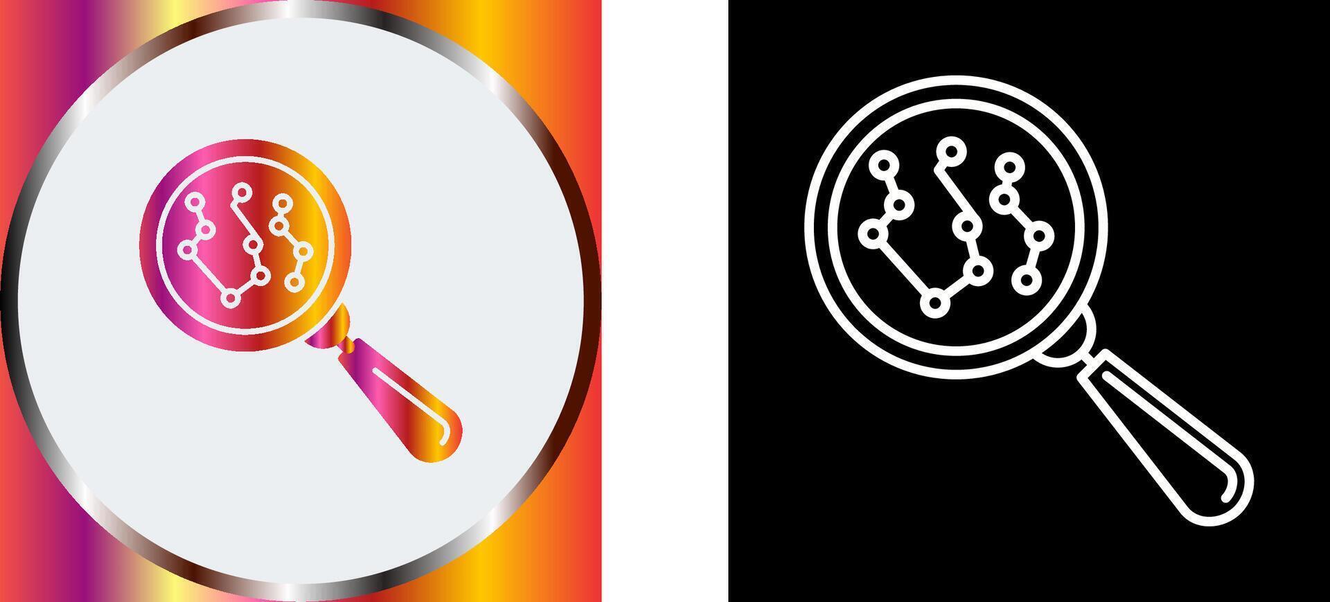 Research Icon Design vector