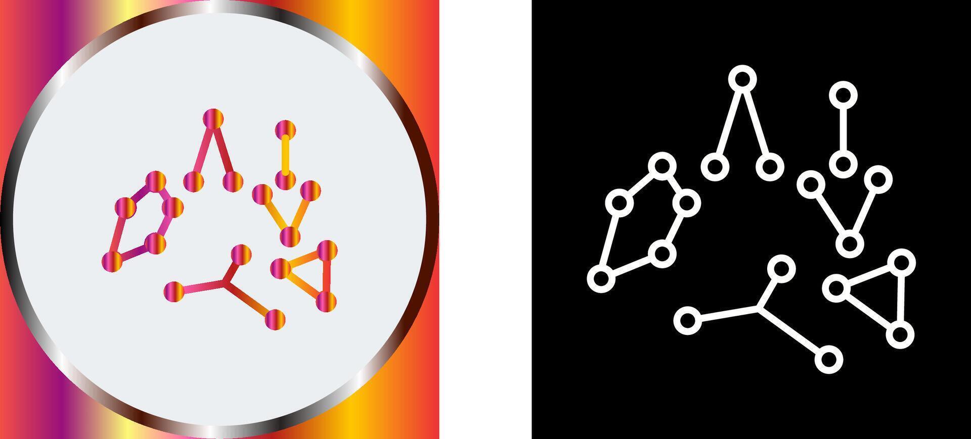 Constellation Icon Design vector