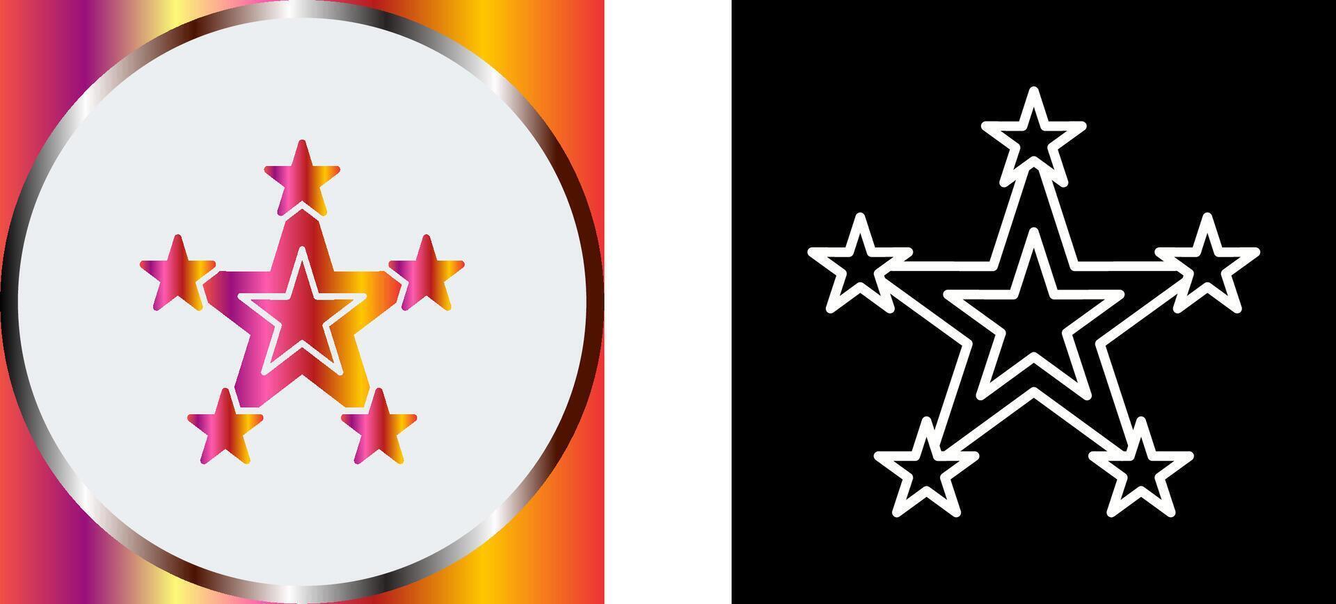 Star Icon Design vector