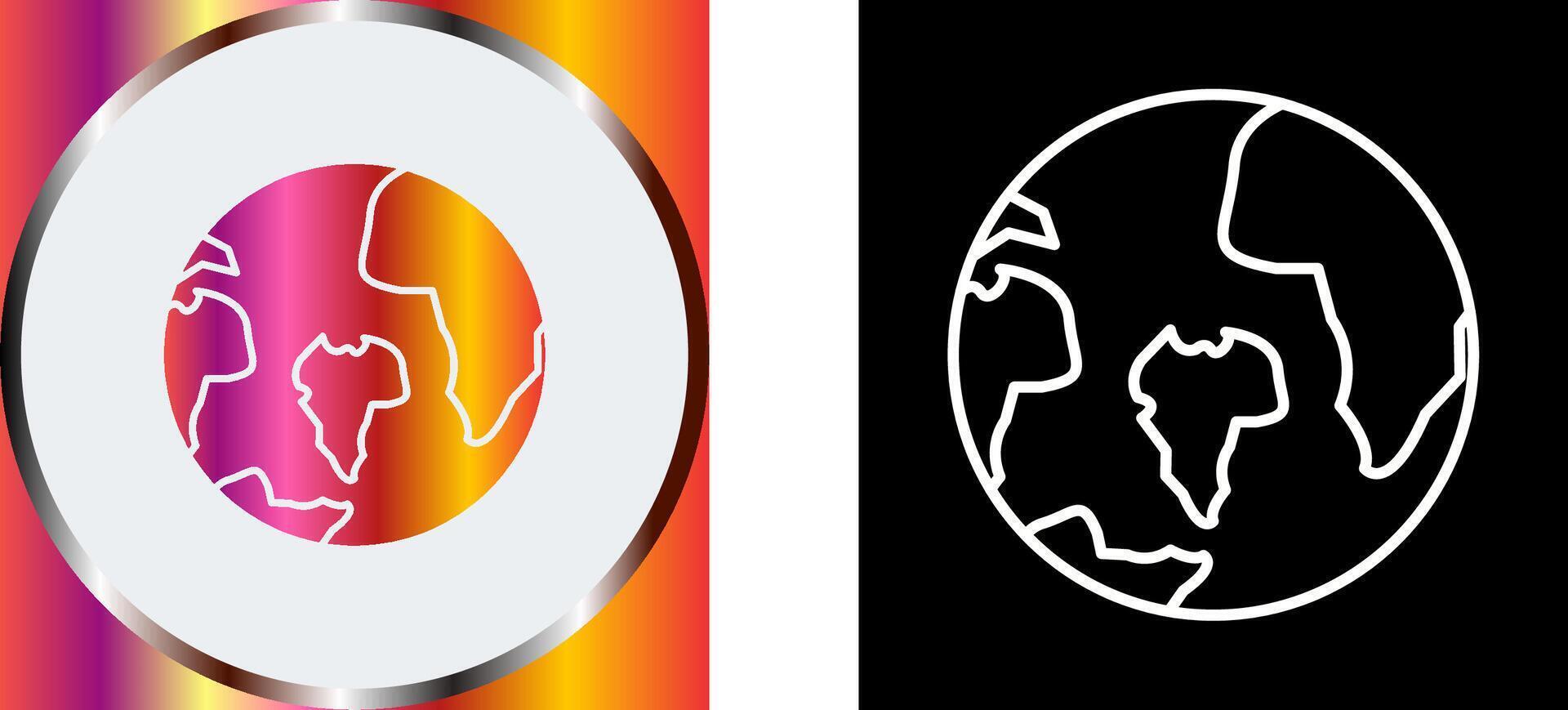 World Icon Design vector