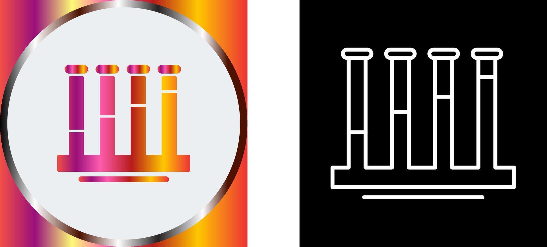 Communicating Vessels Icon Design vector