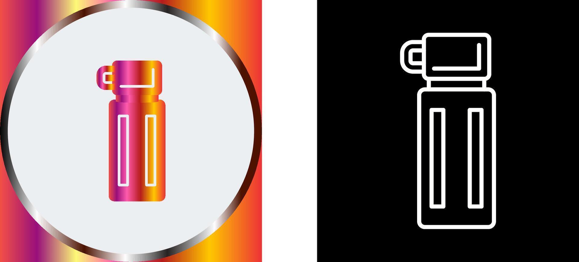 Thermos Icon Design vector