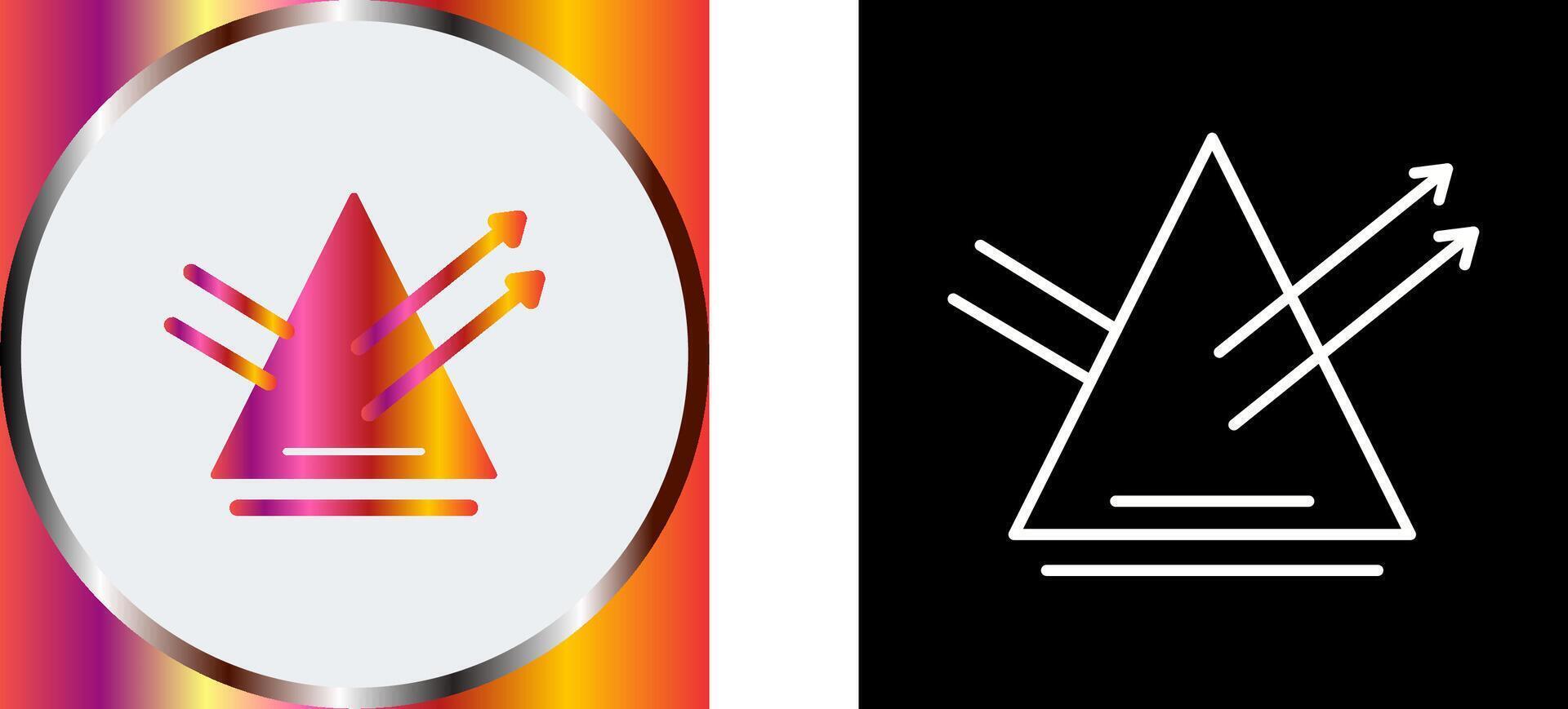 Reflection Icon Design vector