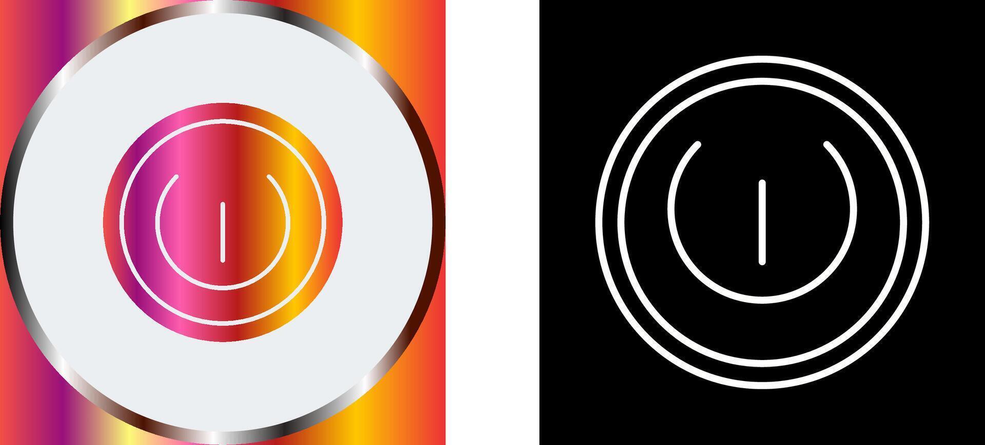 Power Icon Design vector