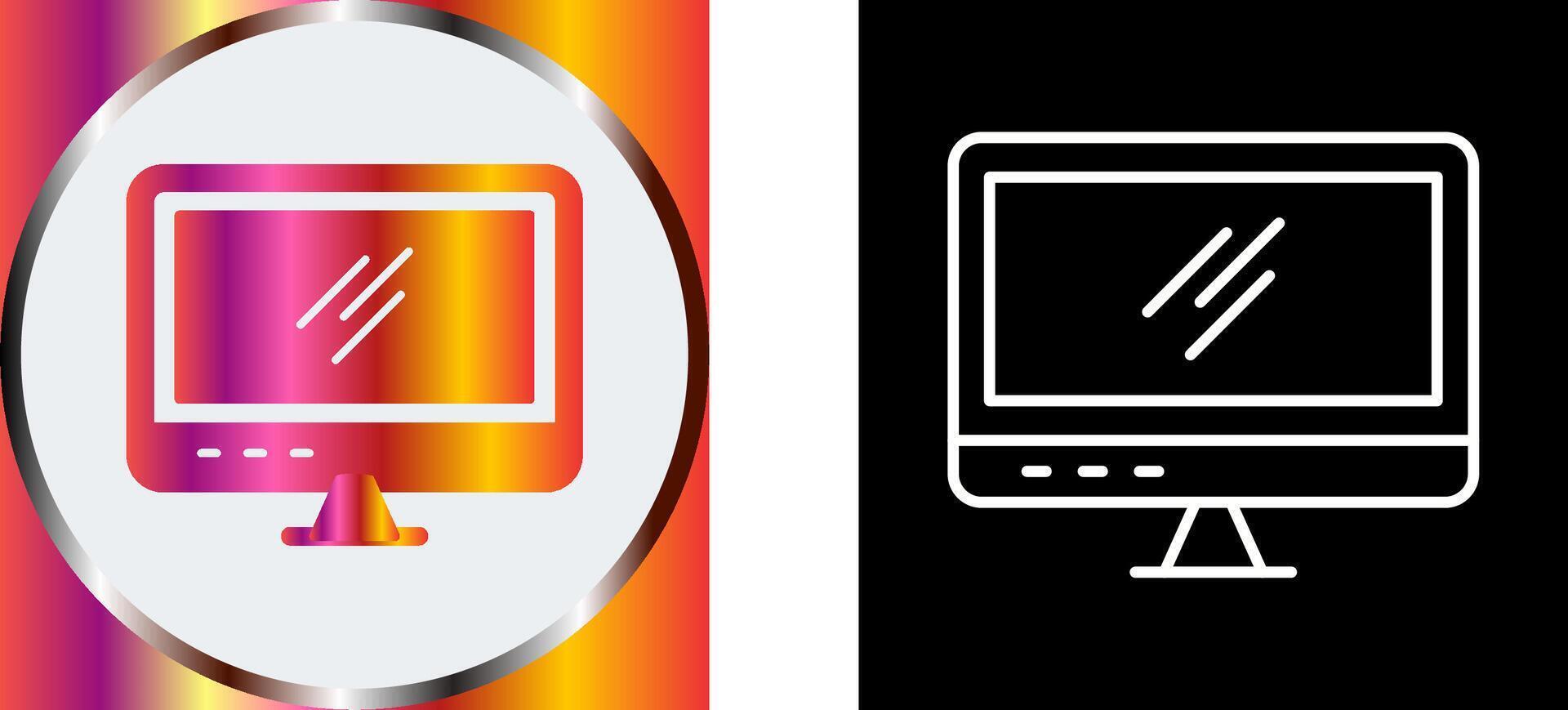 Screen Icon Design vector